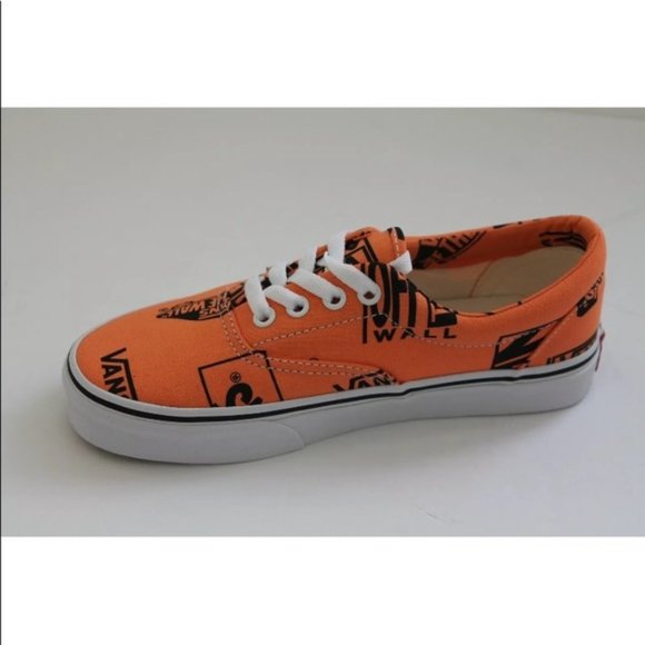 Vans era tangerine sneaker shoes graphics orange - Picture 5 of 6